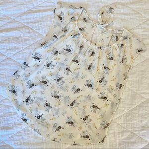 LC LAUREN CONRAD Floral Top